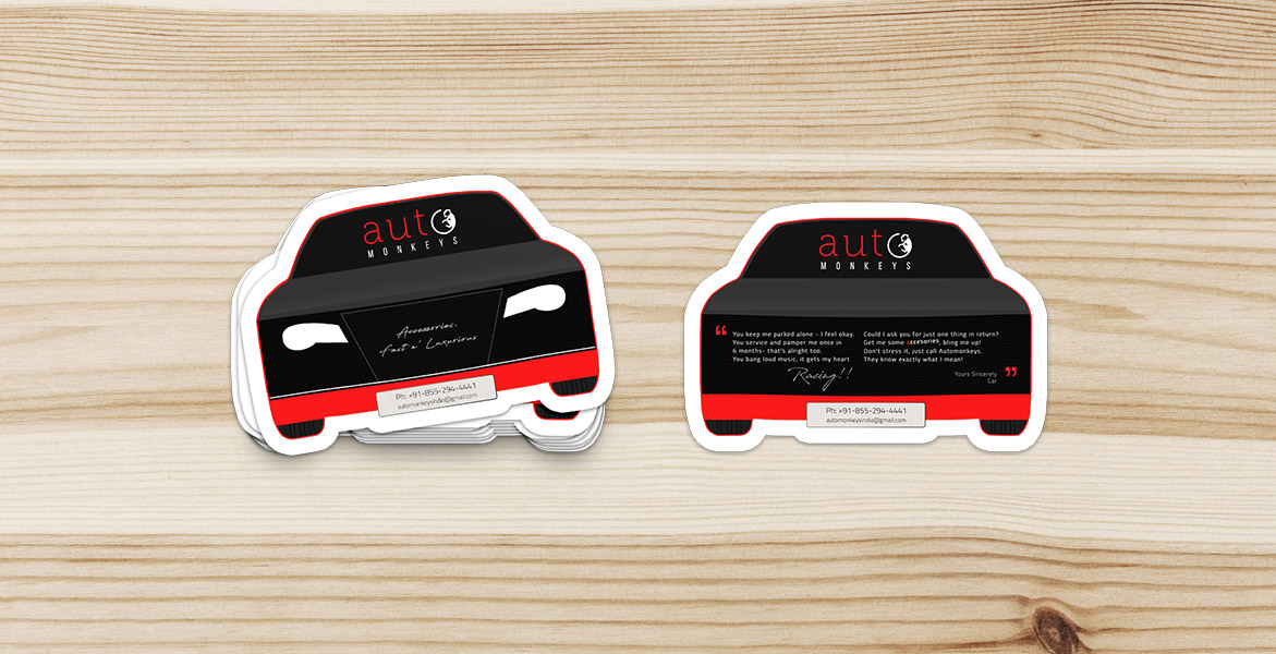 Auto Monkeys Stickers