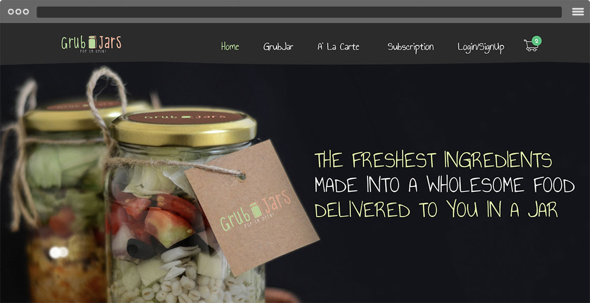 Grubjars website