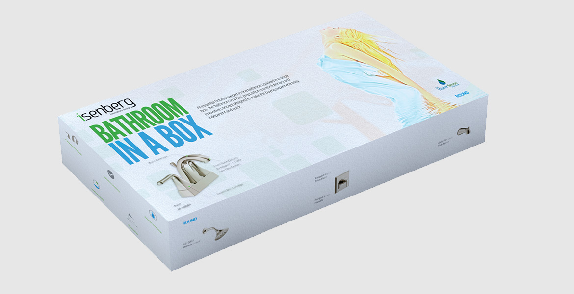 Isenberg product packaging desgin 