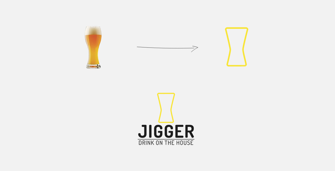 Jigger logo design