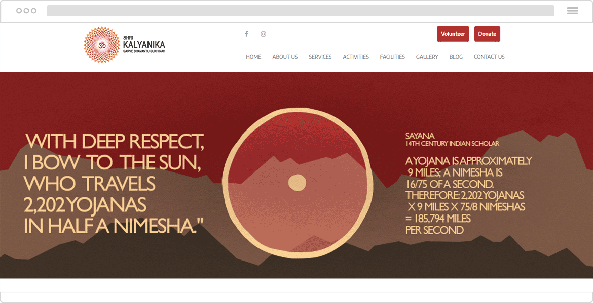 Shri Kalyanika Website