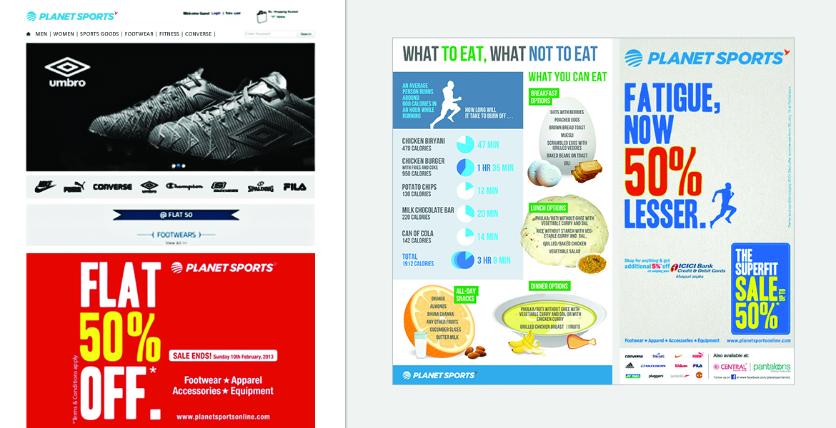 Planet Sports Campaigns