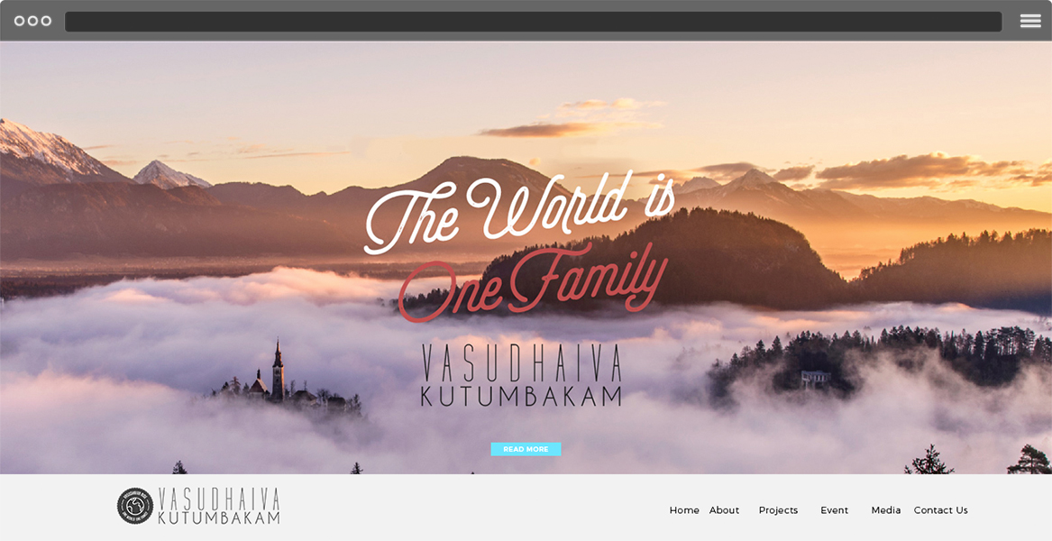 Vasudhaiva Ride Website Development